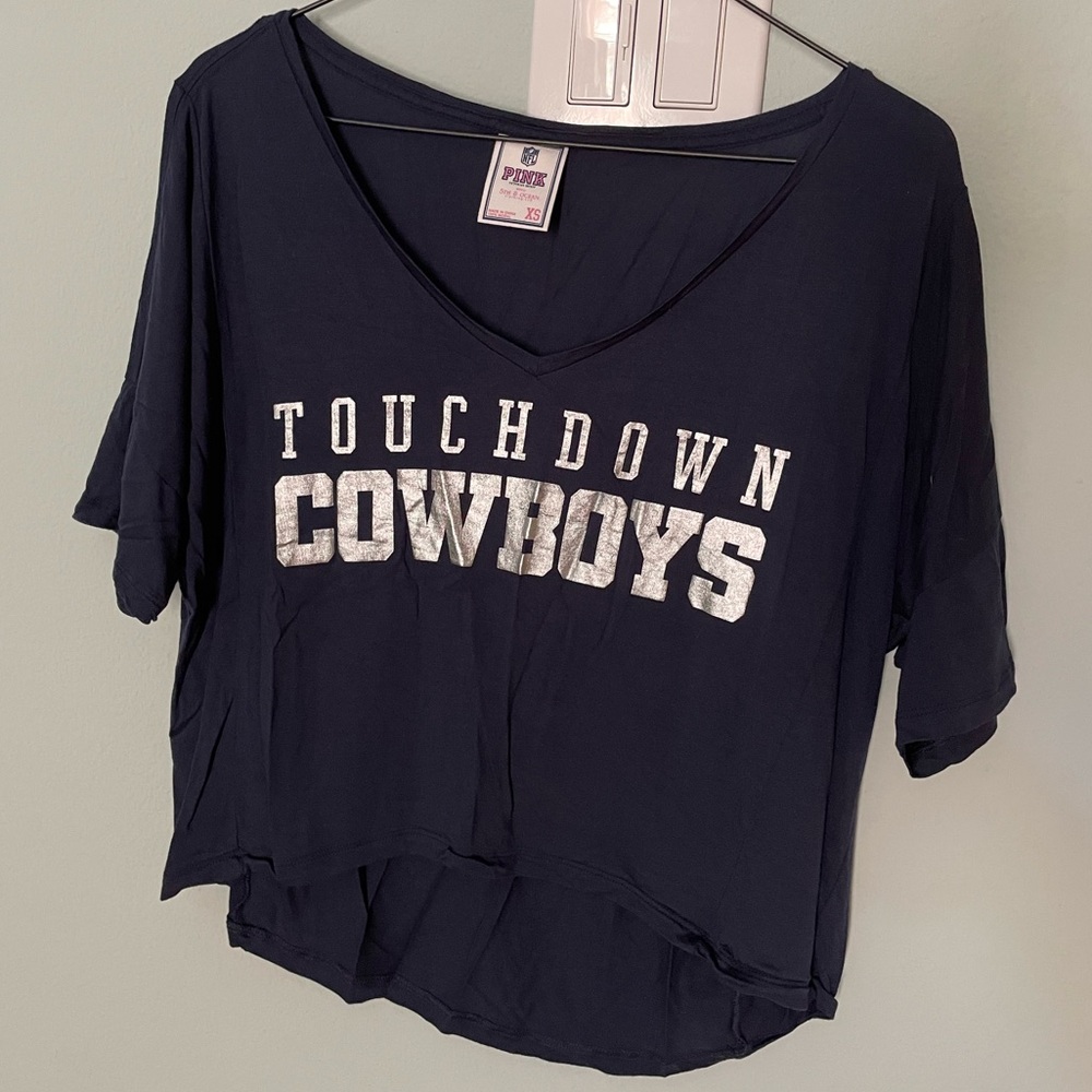 Women’s Victoria’s Secret PINK Dallas Cowboys Crop Top in Size XS